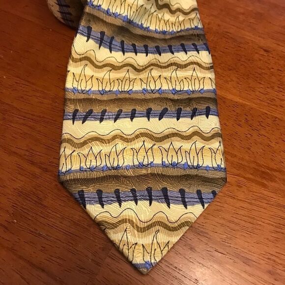 Jerry Garcia Silk Tie ‘Wetlands II’ Collection 25 weddings graduations dads day! - Picture 2 of 7